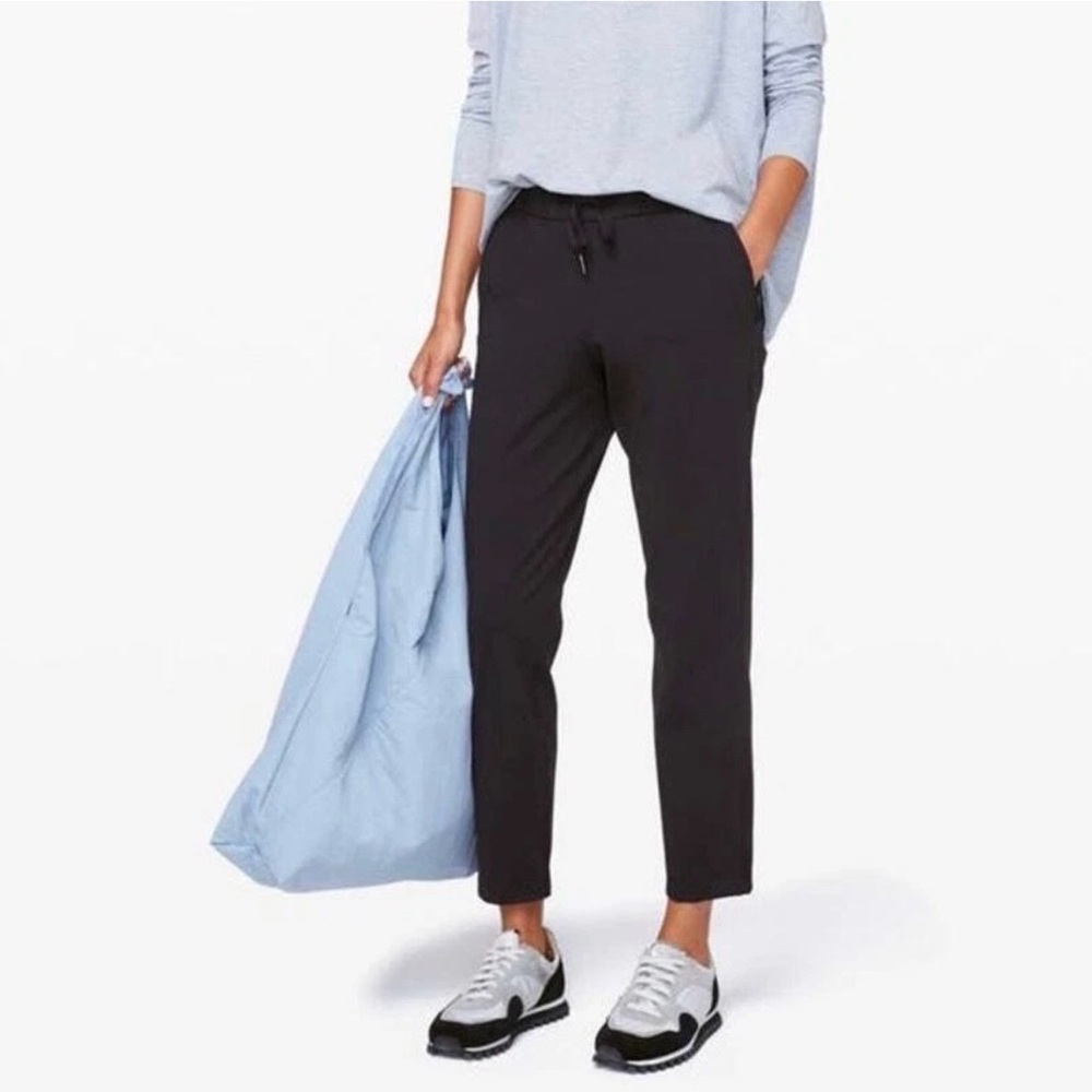 Lululemon On The Fly Black Pants